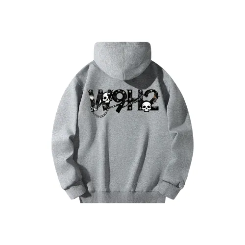 W9H2 Светло-серый Унисекс Свитшоты