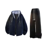 Темно-синий + Черный