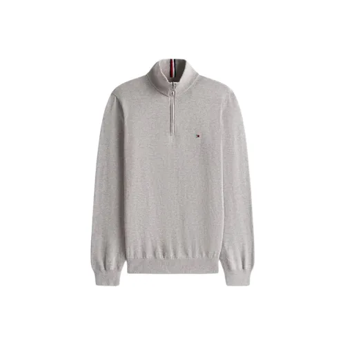 Tommy Hilfiger Трикотаж Мужской Светло-Серый