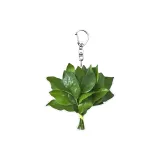 Подвеска с листом помело, с бесплатным брелком