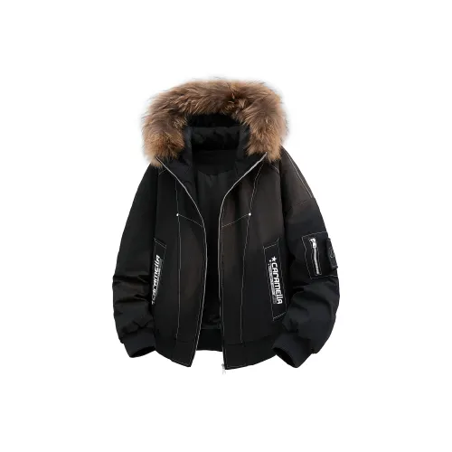 Caramella Черный Унисекс Пуховики