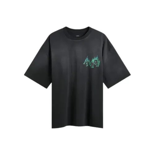 AMIRI Мужские черные футболки