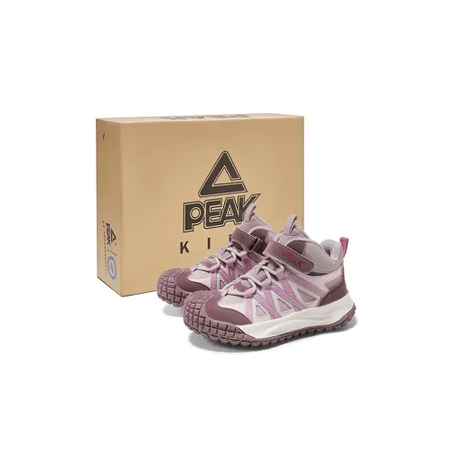 PEAK Slip-resistant Anti KICK Cushioning Abrasion-resistant Waterproof Thermal MID Top Kids' Hiking Shoes Kids'