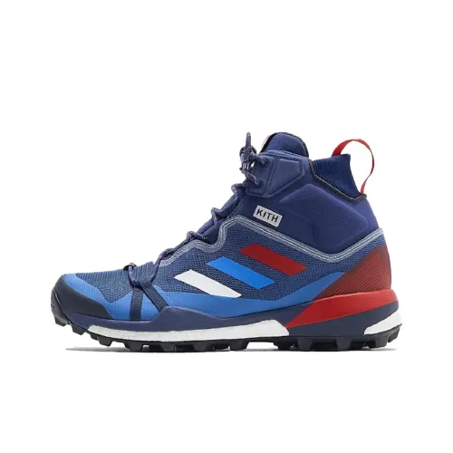 adidas Terrex Skychaser Slip Resistant Abrasion Resistant MID Топ Альпинистские и туристические ботинки Мужской Синий