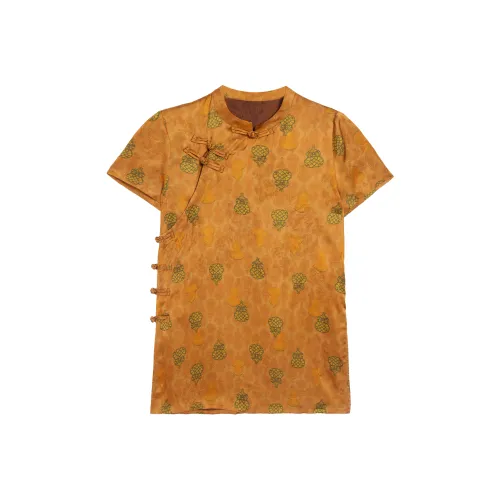 GZQJ Короткий рукав Платье Женское