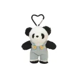 [Светло-синий комбинезон]--Панда