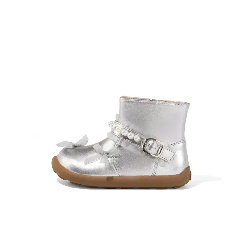 ABC DOUKIDS Мода Кожаные Ботинки Детские