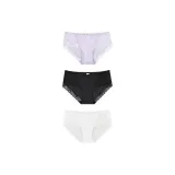 [Средняя посадка] Черный + Белый + Лаванда