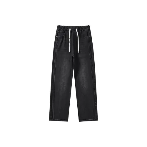 Jeep Черные Мужские Джинсы