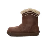 Кофейный (с флисовой подкладкой, высота каблука 3 см)