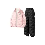 [Thickened и с флисовой подкладкой] DiH Квадратный крючок и петля K Розовый + DiH Квадратный крючок и петля K Черный