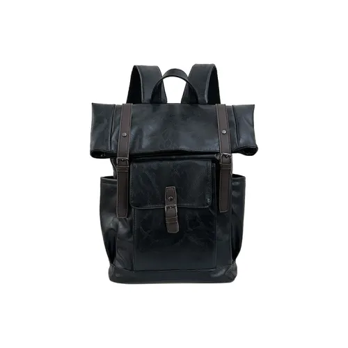 GOBLIN SHARKS 1759 ПУ (полиуретан) Рюкзак Стандартный Унисекс Коричневый Черный