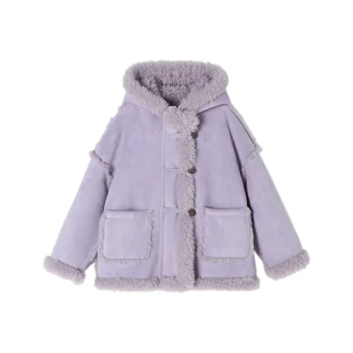 YUANYUAN GIRL Стандартное издание Нейлон Пальто Зимний Детский Возраст 3-7 лет