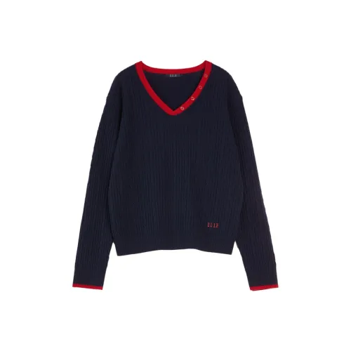 ELLE Темно-синие женские свитеры