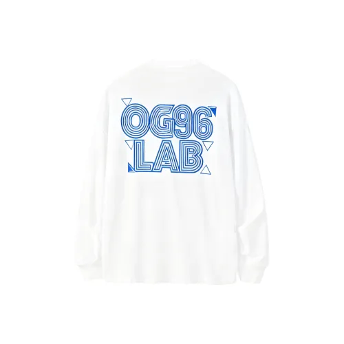 OG96 LAB Белый Унисекс T-рубашки