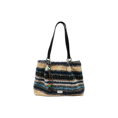 SANFU Ткань Сумка через плечо Большая Женская Многоцветная