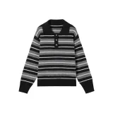 Чёрный Белый Полосы