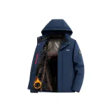 Темно-синий (утолщенный с флисовой подкладкой)