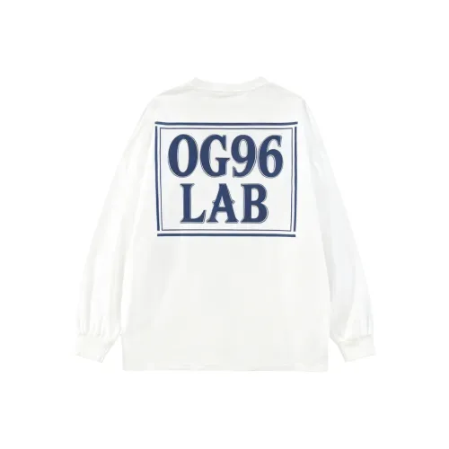 OG96 LAB Белый Унисекс T-рубашки
