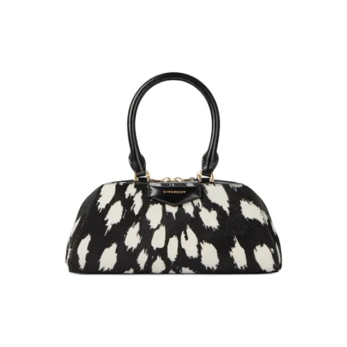 GIVENCHY Antigona Телячья кожа Сумка Мини Женская Черная Белая