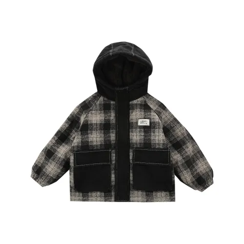 LANCAIHE Черный KIDS Утеплённые куртки
