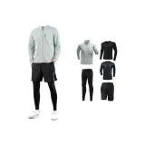 Звездный Серый 5 Пачка Комплект (Чисто Черный Комплект, Бежит Большой на 2 Размера, Отправка Бежит Маленький на 2 Размера)