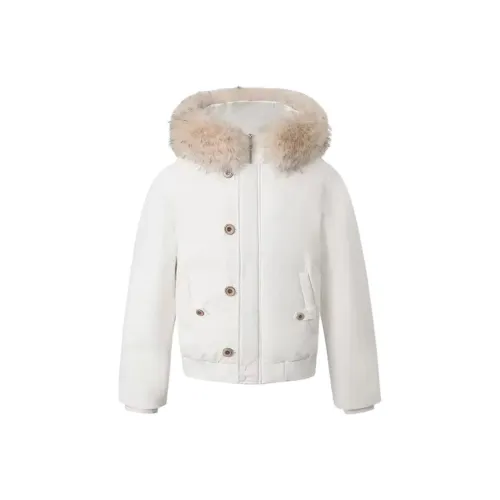 RTNH Белый Женские пуховики