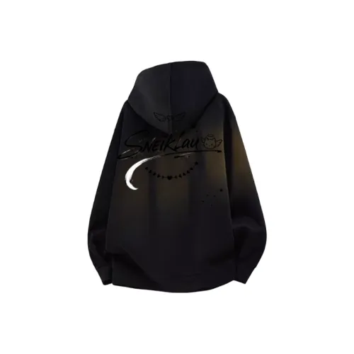 SNEIKLAU Темно-синий синий унисекс свитшоты