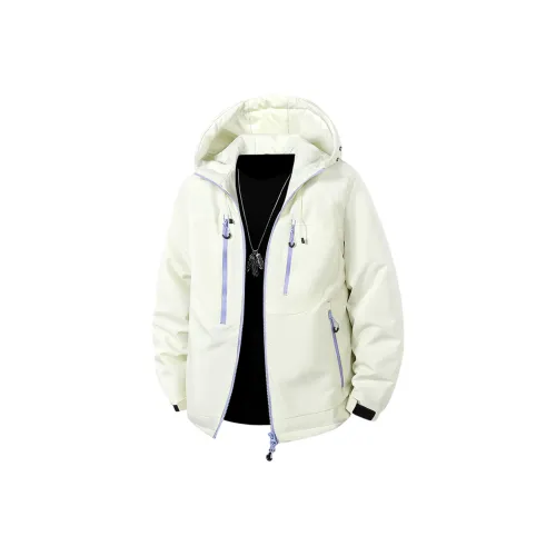 PASOK Хлопковый пуховик пальто с капюшоном унисекс