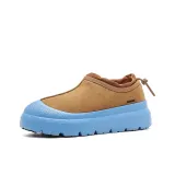 Каштановый, синий, с флисовой подкладкой