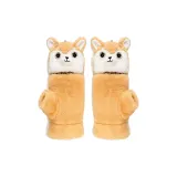 Желтый, Shiba Inu, щенок, перчатка