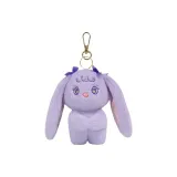 Брелок в виде кролика, конфетный цвет, фиолетовый V.B кролик