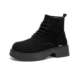 Черный с флисовой подкладкой