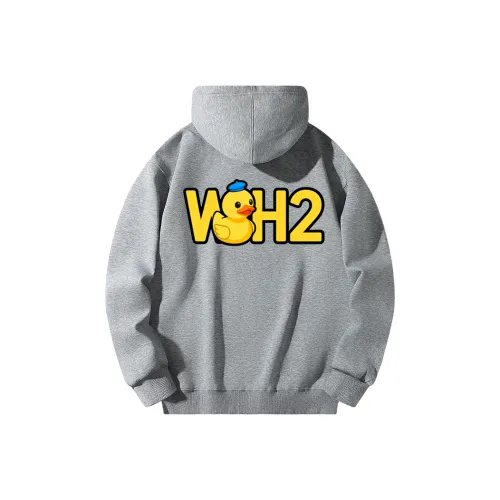 W9H2 Светло-серый Унисекс Свитшоты