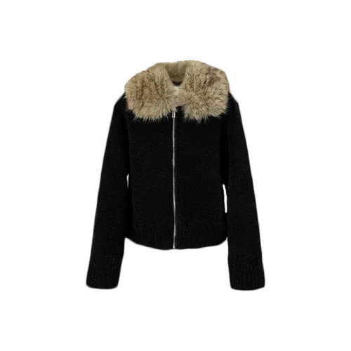 QIAOMONVHAI Вельвет Feel Пальто Женское