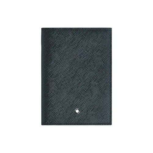 MONTBLANC Кожа Passport HOLDER Мужской Ink Синий