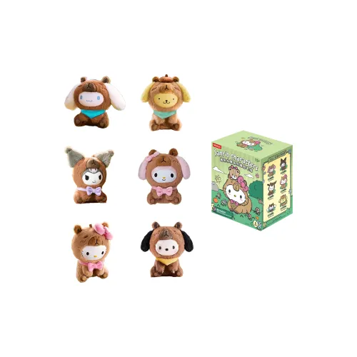 Miniso Sanrio Characters Zen Capybara Collection Виниловые Плюшевые Слепые Коробки
