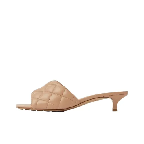 Bottega Veneta Утепленные слипоны 3,5 см женские розовые