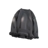 Темно-серый с флисовой подкладкой