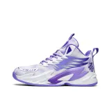 Бело-фиолетовый