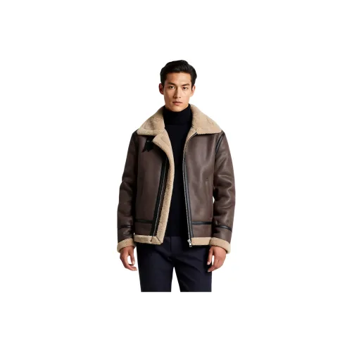 PIERRE CARDIN Кожа Куртка Унисекс