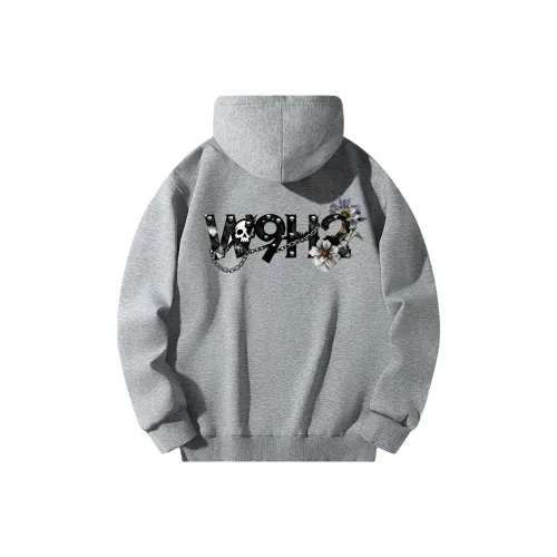 W9H2 Светло-серый Унисекс Свитшоты