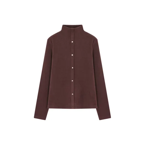 Mo Han Yi Mei Трикотаж Женский Кофейный