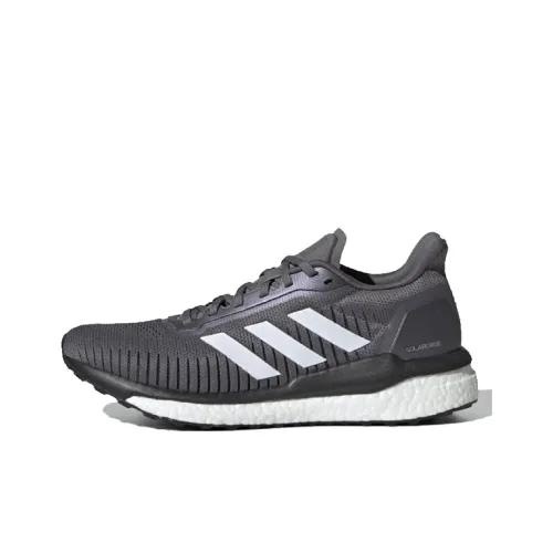 Adidas Solar Drive 19 Low Топ Беговые кроссовки Женские Серый Коричневый