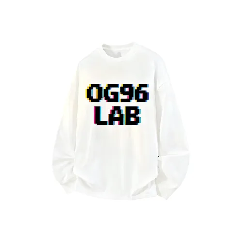 OG96 LAB Белый Унисекс T-рубашки