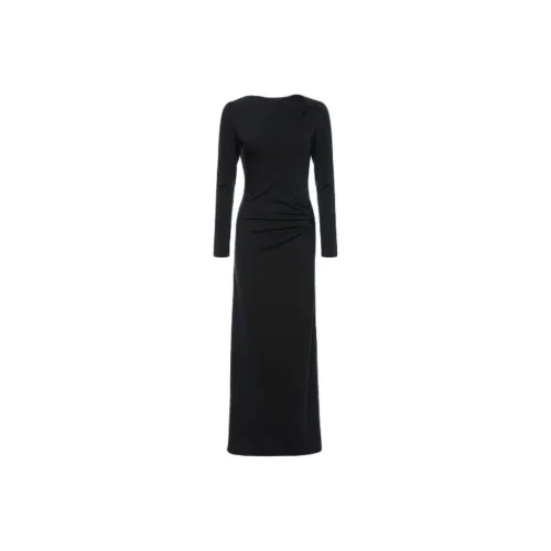 PINKO Fw25 Длинное Платье с Длинными Рукавами Женское