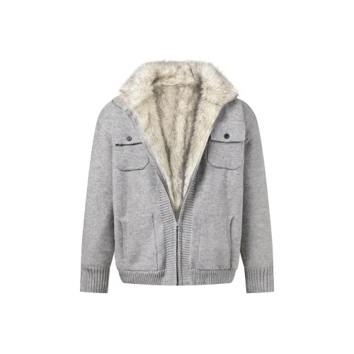 PLQV Серый Мужской Трикотаж