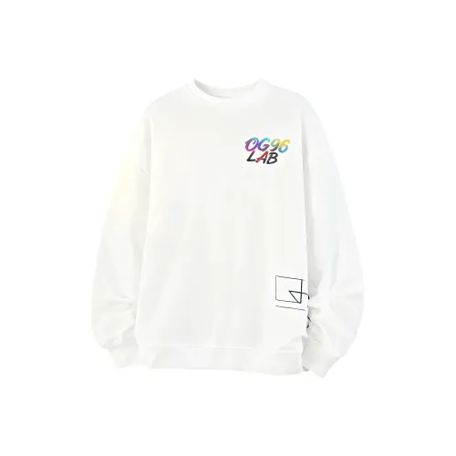 OG96 LAB Белый Унисекс T-рубашки
