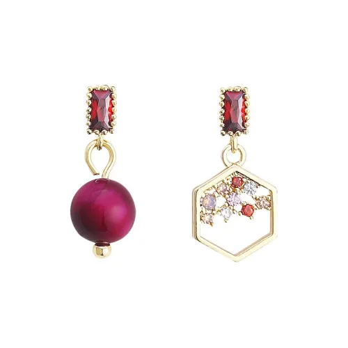 Серьги CHIMERA с медной платиной женские