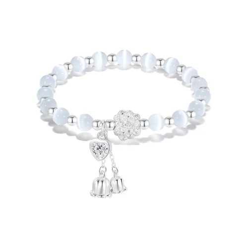 PUTUOSHANWENCHUANG Стекло Кошачий глаз Нефритовые браслеты Унисекс